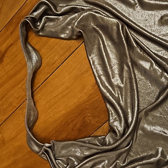 NWT slinky metallic Express halter tank - Picture 4 of 6